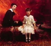 John Singer Sargent Portrait of Edouard and Marie Loise Pailleron oil painting artist